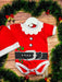 Christmas Baby Body Santa Claus or Elf with Hat - Premium Quality Cotton 1