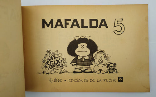 Mafalda 5 Quino De La Flor 1971 3