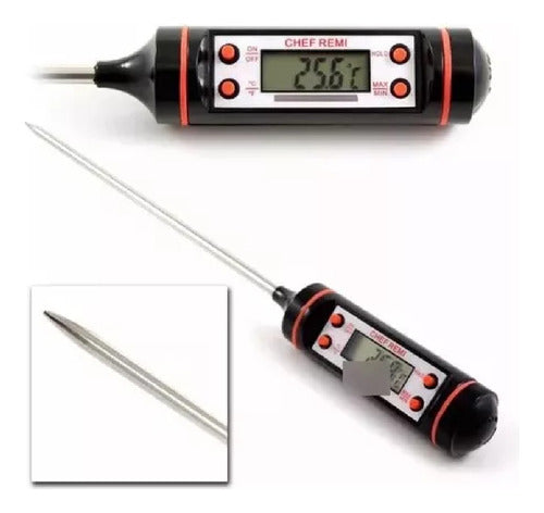 JAI BAZAR Digital Cooking Thermometer + Oven Dial Thermometer 3