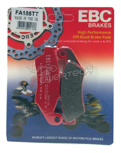 EBC Front Brake Pad for Kawasaki KXF 250 450 FA 185 TT 0