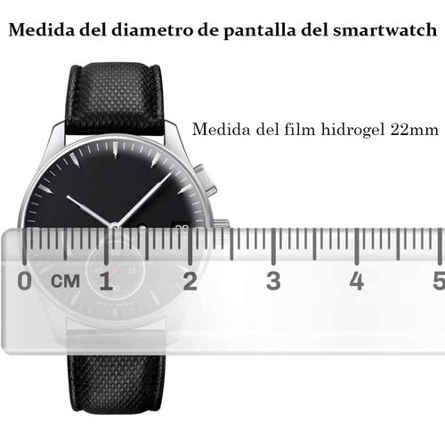 Hydroglass Film Hidrogel Protector Pantalla Smartwatch Diametro 41mm X2 1