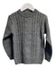 Solid Wool Sweater, Round Neck. Sizes 4-16 10
