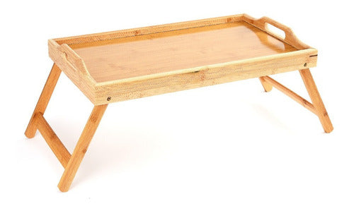 Vibra Bamboo Bed Table 50x30cm Bj7920081104 0