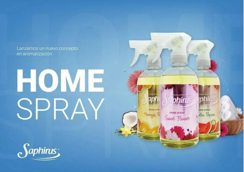 Home Spray Saphirus 500 Ml X 24 Unid Distrib. Oficial Cuyo!! 1