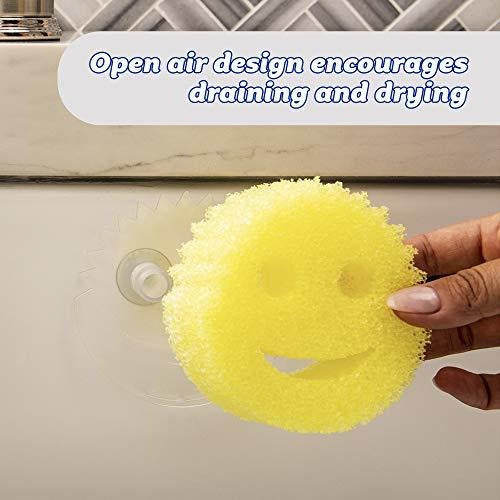 Soporte De Esponja Scrub Daddy Con Sopapa Para Banera Pack 1 5