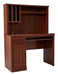 Sauder Camden County Computer Desk with Hutch 0