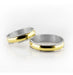 Joyería Belmar Classic Half Infinity Wedding Rings in Gold and Silver 2