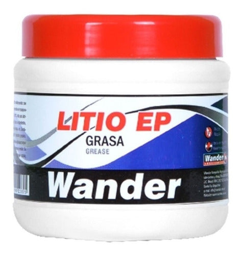 Wander Lithium Grease Pack X 6 - 450g Extreme Pressure 0