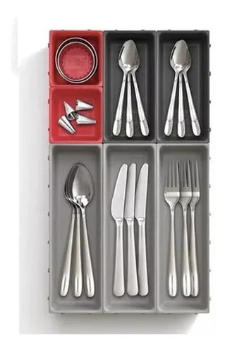 Joseph Joseph Set X7 Organizer Duo Premium for Cutlery Drawer 2