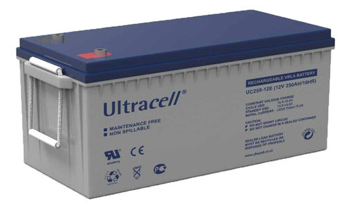 Bateria Gel Ultracell 250 Amp 12v 1 Año Gtia Ph Ventas 0