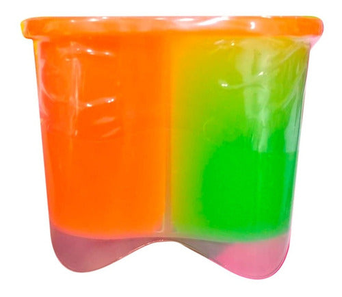 Chikitos Fluo Duo Fruit Scented Slime Kit 2