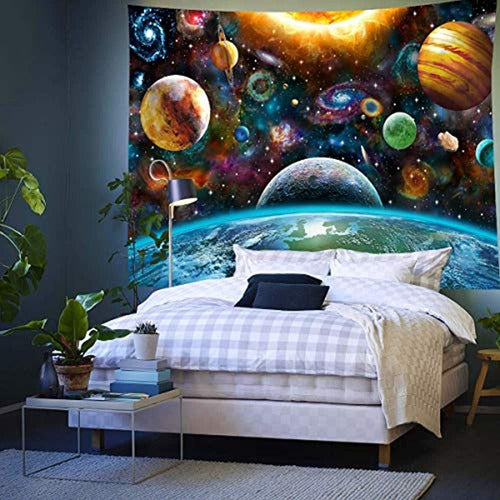 Feasrt Space Planet Tapiz Galaxy Universe Planetas Tapiz Sis 1