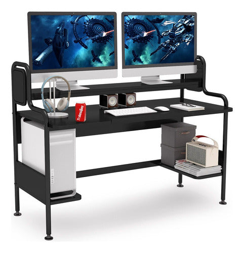 Tribesigns - Computer Desk with Console; Desk 0