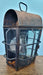 Importante Farol Colonial Antiguo En Hierro Y Tubo Cristal. 7