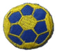 Parche Aplique Bordado Packx6. Infantil Pelota Boca 3,5cm. 0