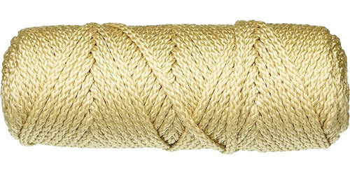 Pepperell Bonnie Macrame Craft Cord 4mmx50yd, Beige Perla 0