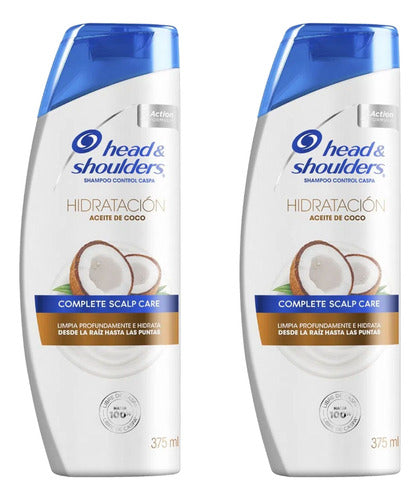 Pack Shampoo Head & Shoulders Aceite De Coco 375 Ml 0