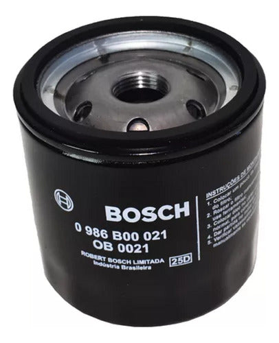 Mann Filter / Bosch Oil Filter for Chevrolet Corsa Classic Celta 1.4 1.6 8v 0