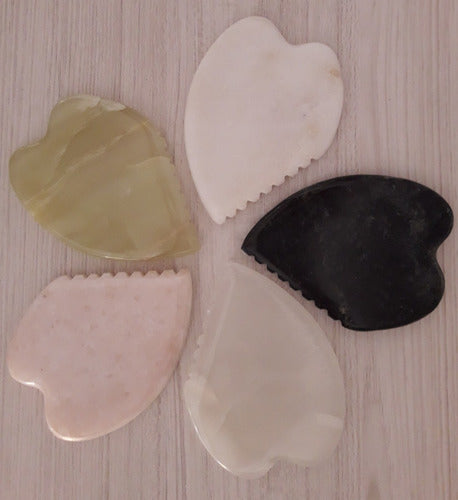 Piedras de Origen Gua Sha Dentada - Natural Stone 4