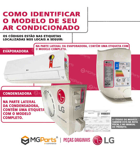 Helice Condensadora Ar Condicionado LG Arun60 Aruv40 Aruv50 2