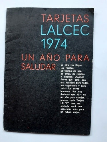 Tarjetas Lalcec Año 1974 / Soldi - Forte - Hopfer - Russo 0