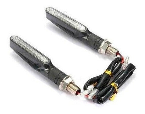 SSP Sequential LED Turn Signal Lights for Motorcycles X2 Accessory 0