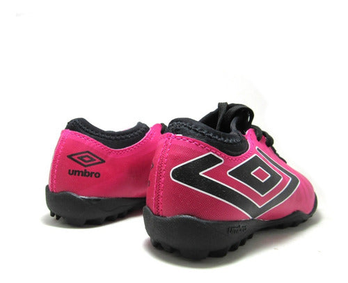 Umbro Velocita 6 Club Junior Synthetic Football Boots - Pink 2
