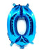 Tu Mundo Metallic Number Balloons 41 Cm Blue 0