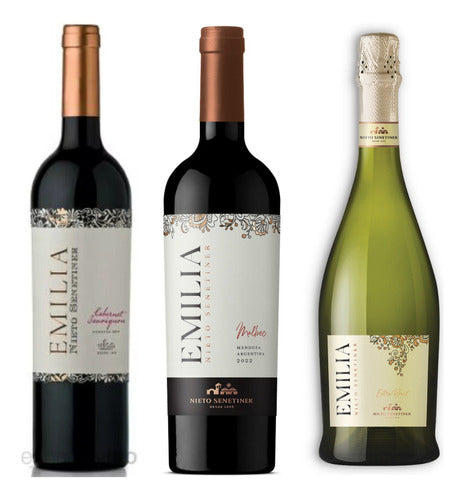 Emilia Combo Malbec Extra Brut Cabernet Sauvignon 3u - Celler 0