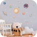Watercolor Solar System Planet Kids Wall Decal 4
