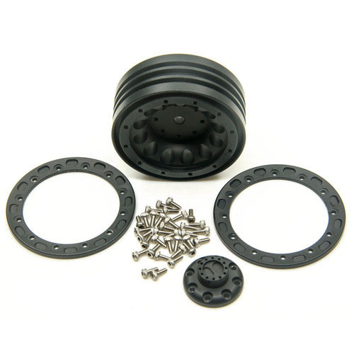 Axial Llantas Beadlock 4pcs 1.9" Aleación Rueda Para SCX10 D90 1/10 Crawler RC 1