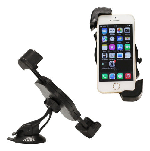 Kube Universal Suction Cup Cell Phone Holder for Windshield 0