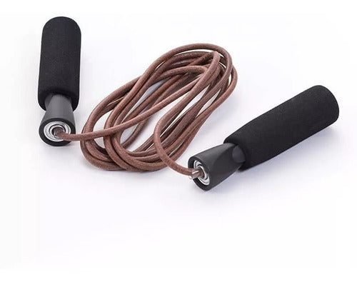 MIR Fitness | Leather Jump Rope | With Ball Bearings 0