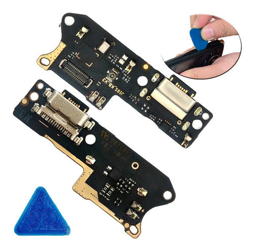 Placa De Carga Pin Usb Microfono Para Xiaomi Poco M3 M3 Pro 0