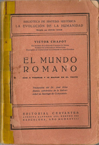 El Mundo Romano - Chapot - Cervantes 0