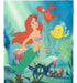 Manta De Tacto De Seda Northwest Little Mermaid/ariel, 50  X 0