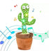 Dancing Singing Cactus Toy with Voice Repeat and Lights - TikTok 0