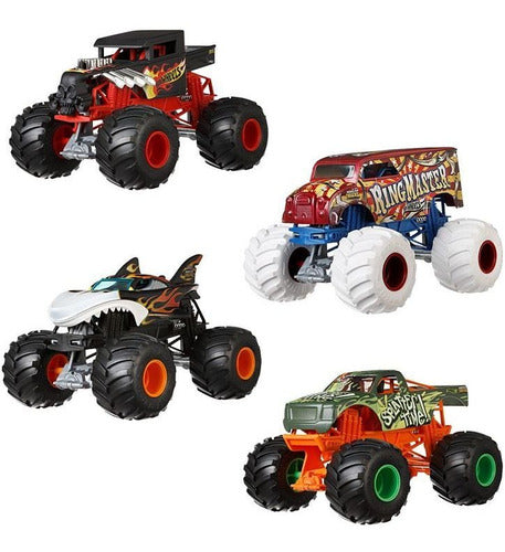 Hot Wheels Monster Trucks Jump 1:24 - Mosca 1