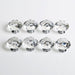 HK13 4PCS/LOT Clear Crystal Glass Door Knobs 4