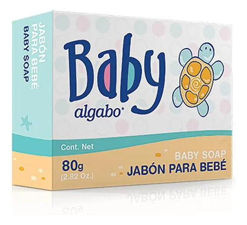 Algabo Baby Soap with Case 80 Grams (Wholesale) 0