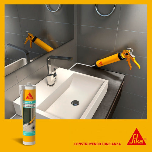 Sika Sikasil C (neutra) 300 Cc Pack De X6 Unidades 1