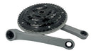 Generic 48/38/28 Teeth Chainring and Crankset - Works 2