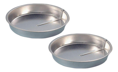 Quick Release 9" Cake / Pie Pan - Set of 2 0