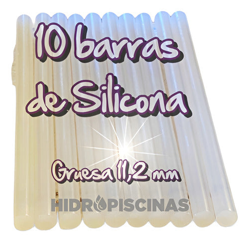 Vonne 10 Thick Silicone Bars for Gluing Transparent 11.2 0