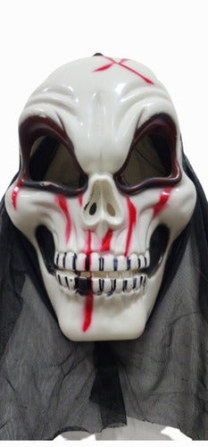 Infernal Skull Mask with Hood - Halloween 3