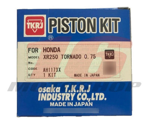 Tkrj Piston Kit Honda Xr Cbx 250 Tornado Twister 0.75 Japan 0