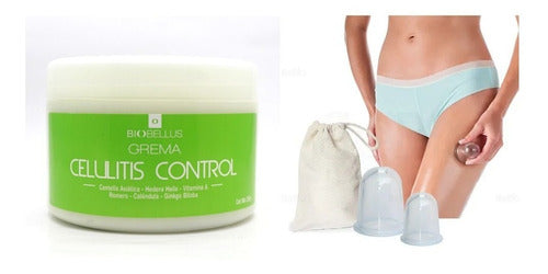 Cellulite Cupping Kit + Anti-Cellulite Orange Peel Skin Cream 0