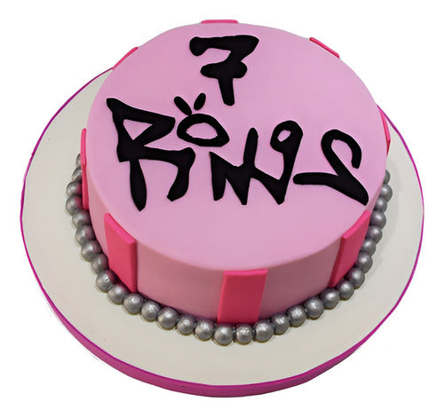 SS GOURMET Torta 7 Rings - Ariana Grande - Tematica Personalizada 0