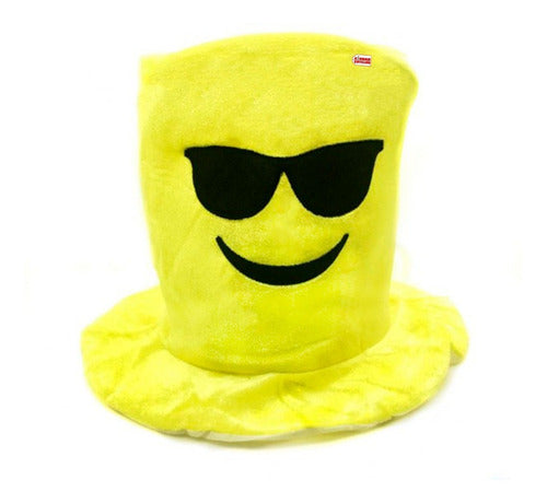 IMP Emoji Hat with Glasses - Ciudad Cotillón 0