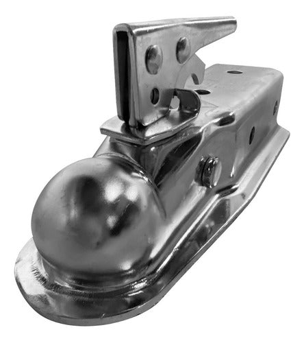 RO-AN Reinforced Galvanized Trailer Coupler 2000 Lbs 1.7/8 (65mm) 5